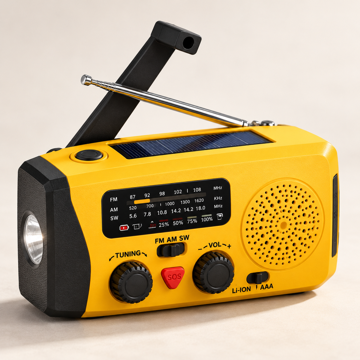 The Hand-Crank Emergency Radio