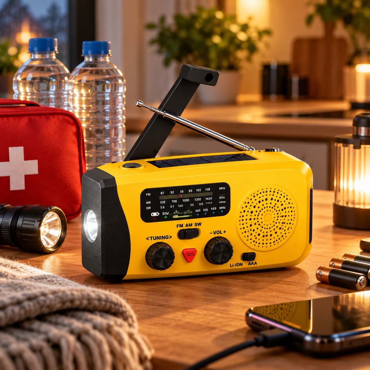 The Hand-Crank Emergency Radio