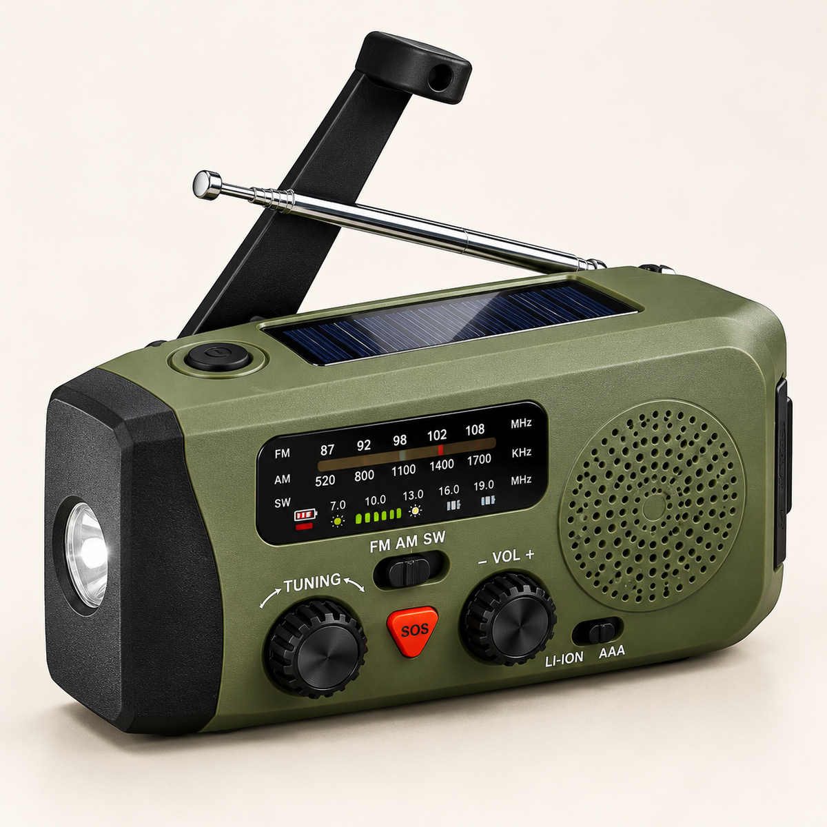 The Hand-Crank Emergency Radio