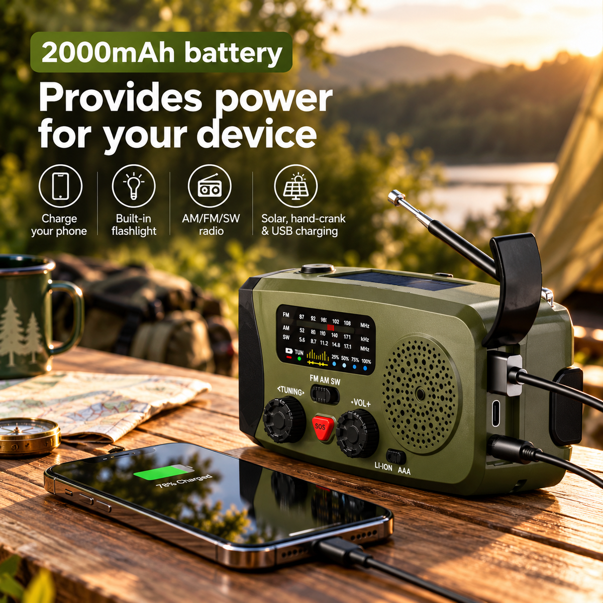 The Hand-Crank Emergency Radio